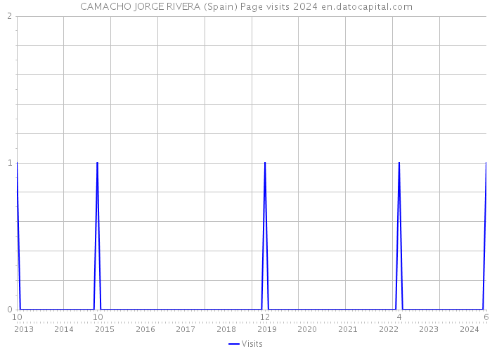CAMACHO JORGE RIVERA (Spain) Page visits 2024 