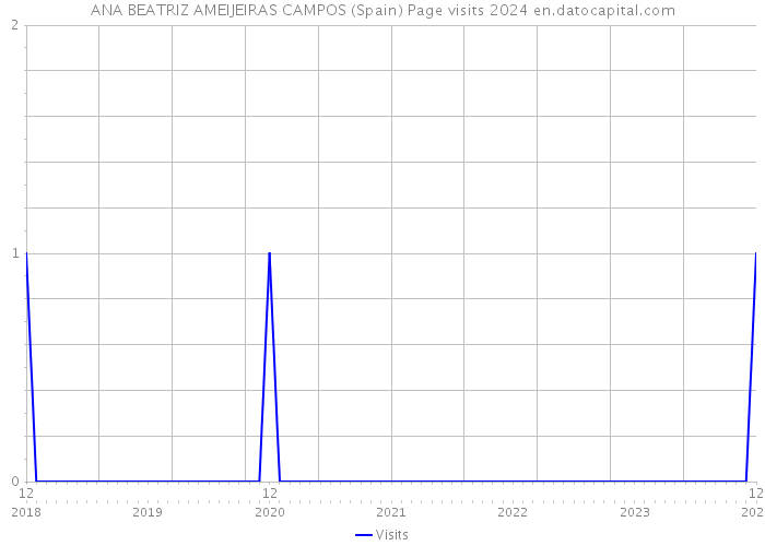 ANA BEATRIZ AMEIJEIRAS CAMPOS (Spain) Page visits 2024 