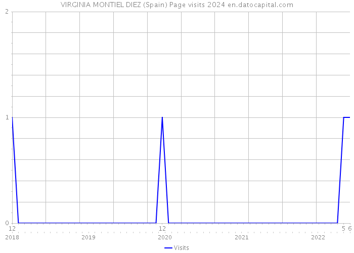 VIRGINIA MONTIEL DIEZ (Spain) Page visits 2024 