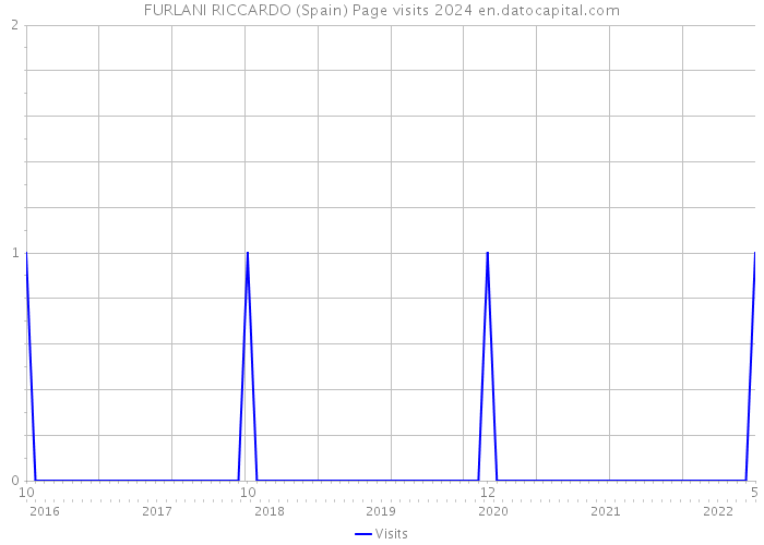 FURLANI RICCARDO (Spain) Page visits 2024 