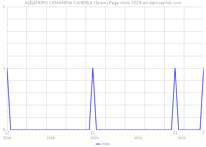 ALEJANDRO CAMARENA CANDELA (Spain) Page visits 2024 