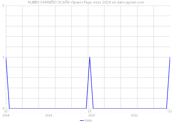 RUBEN CARREÑO OCAÑA (Spain) Page visits 2024 