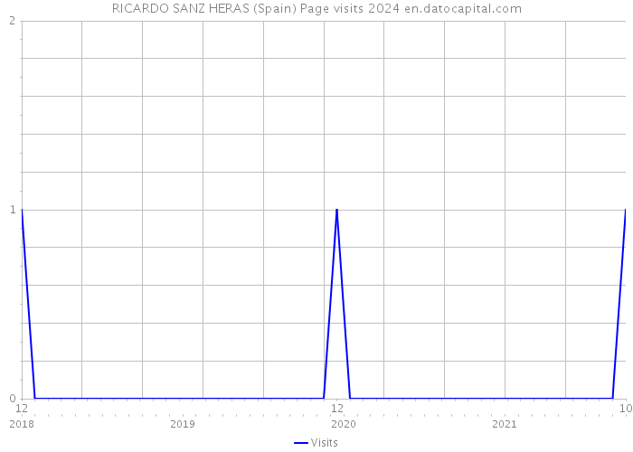 RICARDO SANZ HERAS (Spain) Page visits 2024 