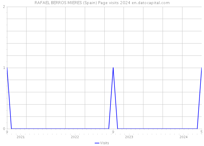 RAFAEL BERROS MIERES (Spain) Page visits 2024 