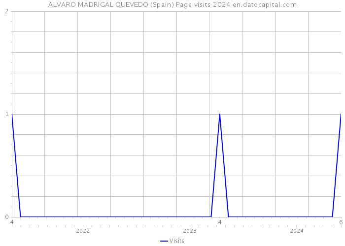 ALVARO MADRIGAL QUEVEDO (Spain) Page visits 2024 