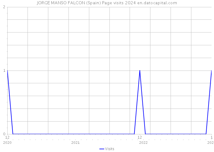 JORGE MANSO FALCON (Spain) Page visits 2024 