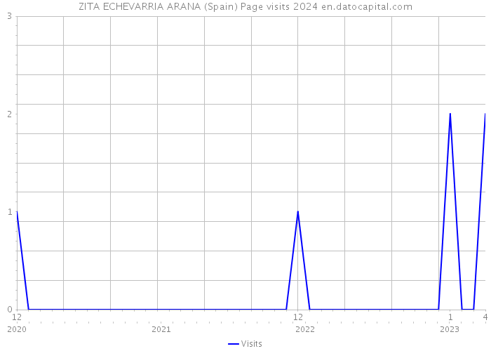 ZITA ECHEVARRIA ARANA (Spain) Page visits 2024 