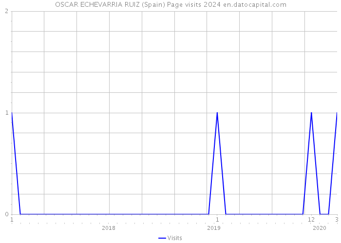 OSCAR ECHEVARRIA RUIZ (Spain) Page visits 2024 