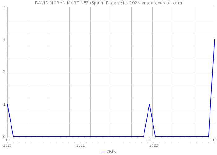 DAVID MORAN MARTINEZ (Spain) Page visits 2024 