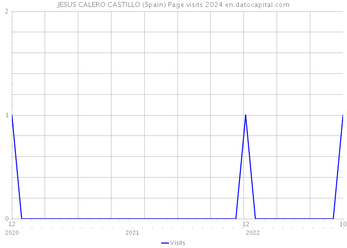 JESUS CALERO CASTILLO (Spain) Page visits 2024 