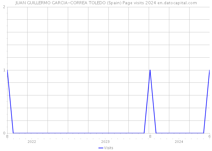 JUAN GUILLERMO GARCIA-CORREA TOLEDO (Spain) Page visits 2024 