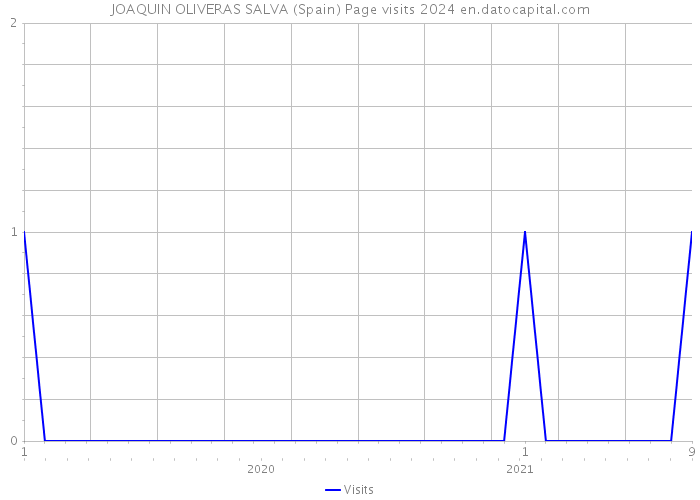 JOAQUIN OLIVERAS SALVA (Spain) Page visits 2024 