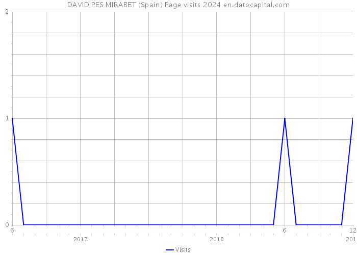 DAVID PES MIRABET (Spain) Page visits 2024 