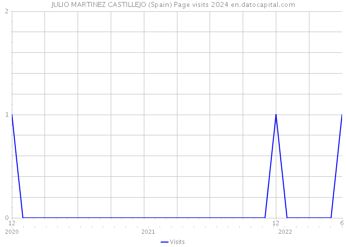 JULIO MARTINEZ CASTILLEJO (Spain) Page visits 2024 