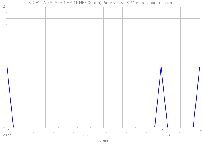 VICENTA SALAZAR MARTINEZ (Spain) Page visits 2024 