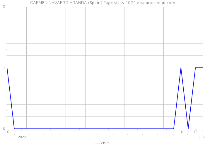 CARMEN NAVARRO ARANDA (Spain) Page visits 2024 