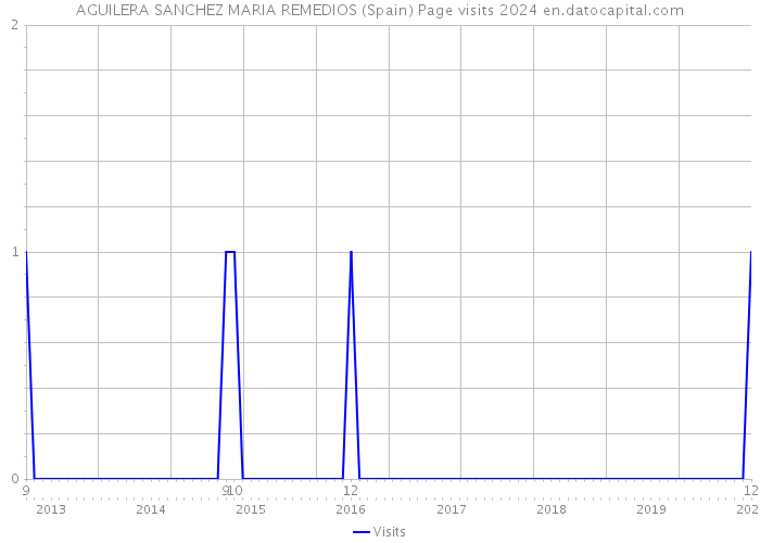 AGUILERA SANCHEZ MARIA REMEDIOS (Spain) Page visits 2024 