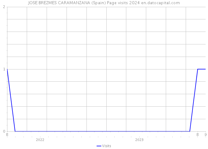 JOSE BREZMES CARAMANZANA (Spain) Page visits 2024 