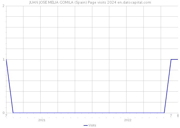 JUAN JOSE MELIA GOMILA (Spain) Page visits 2024 