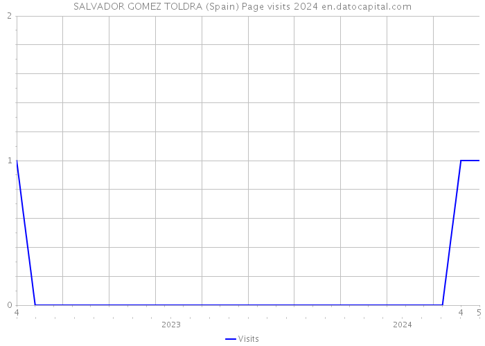SALVADOR GOMEZ TOLDRA (Spain) Page visits 2024 