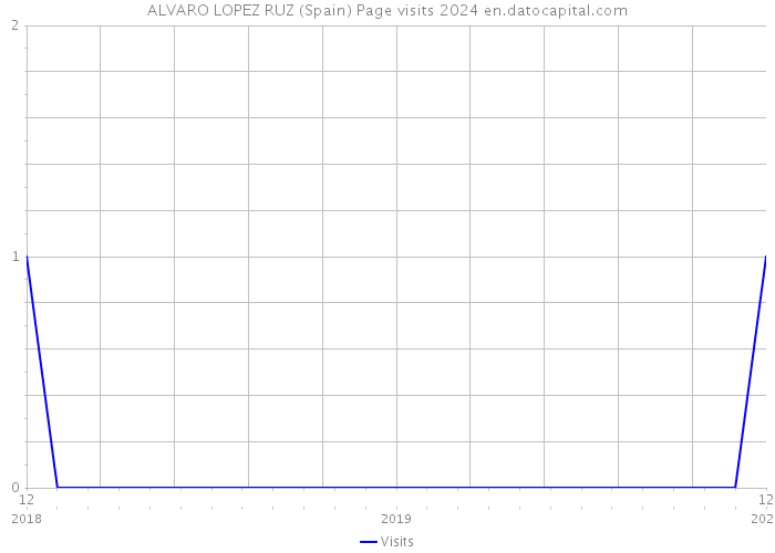 ALVARO LOPEZ RUZ (Spain) Page visits 2024 