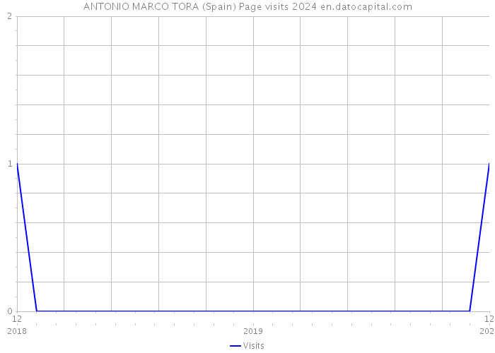 ANTONIO MARCO TORA (Spain) Page visits 2024 