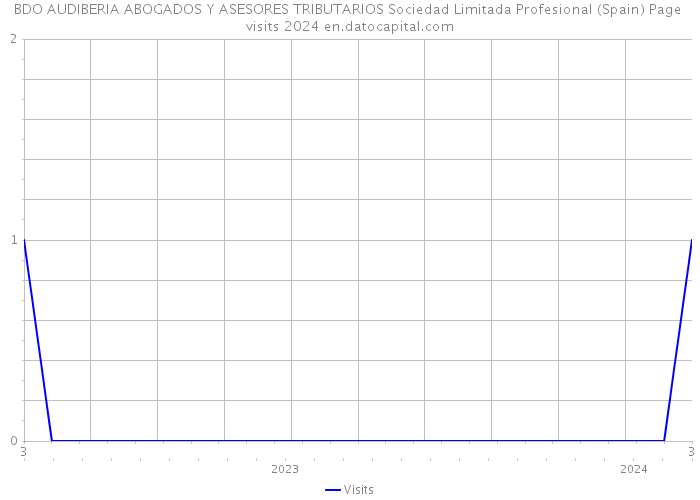 BDO AUDIBERIA ABOGADOS Y ASESORES TRIBUTARIOS Sociedad Limitada Profesional (Spain) Page visits 2024 