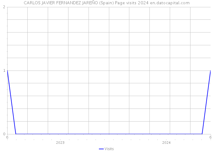 CARLOS JAVIER FERNANDEZ JAREÑO (Spain) Page visits 2024 