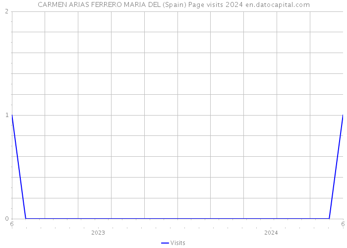 CARMEN ARIAS FERRERO MARIA DEL (Spain) Page visits 2024 