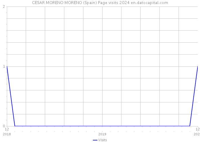 CESAR MORENO MORENO (Spain) Page visits 2024 