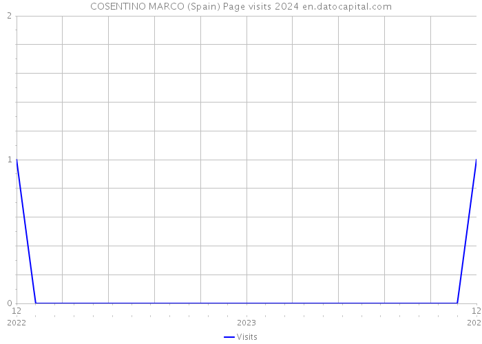 COSENTINO MARCO (Spain) Page visits 2024 