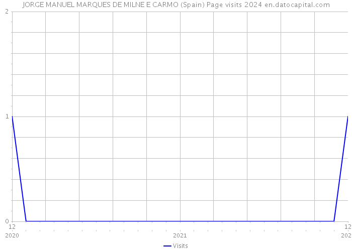 JORGE MANUEL MARQUES DE MILNE E CARMO (Spain) Page visits 2024 