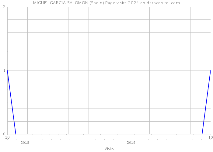 MIGUEL GARCIA SALOMON (Spain) Page visits 2024 