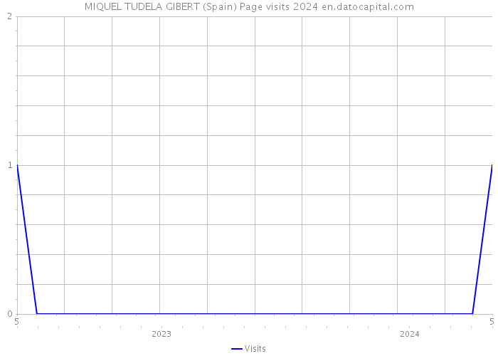 MIQUEL TUDELA GIBERT (Spain) Page visits 2024 