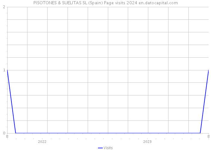 PISOTONES & SUELITAS SL (Spain) Page visits 2024 