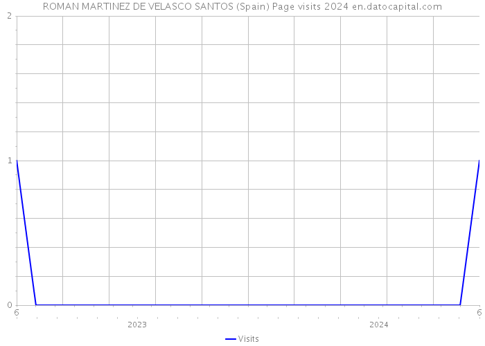 ROMAN MARTINEZ DE VELASCO SANTOS (Spain) Page visits 2024 