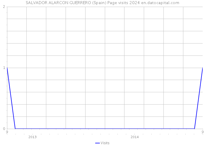 SALVADOR ALARCON GUERRERO (Spain) Page visits 2024 
