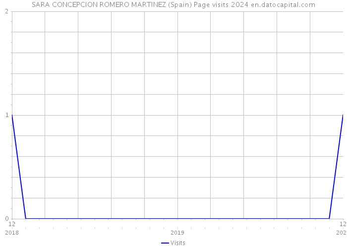 SARA CONCEPCION ROMERO MARTINEZ (Spain) Page visits 2024 