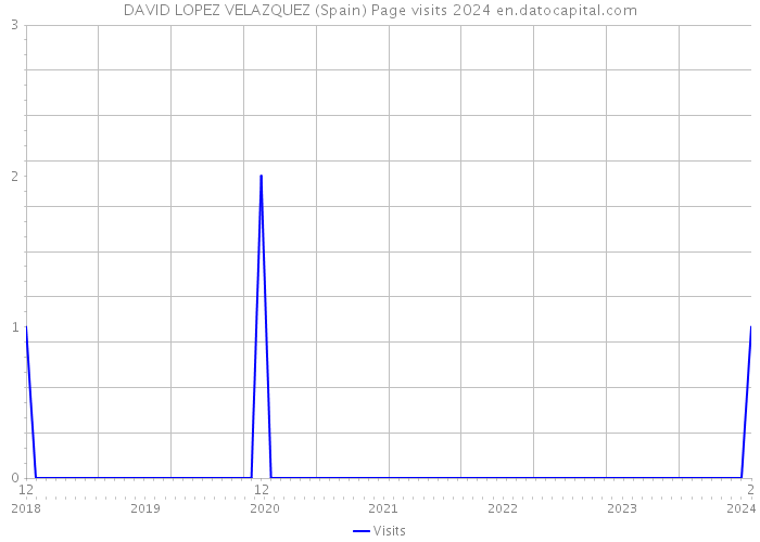 DAVID LOPEZ VELAZQUEZ (Spain) Page visits 2024 