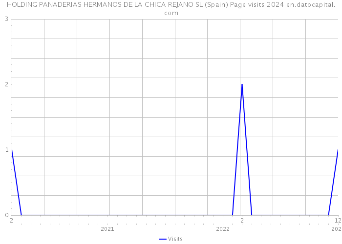 HOLDING PANADERIAS HERMANOS DE LA CHICA REJANO SL (Spain) Page visits 2024 