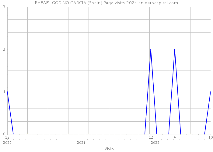 RAFAEL GODINO GARCIA (Spain) Page visits 2024 