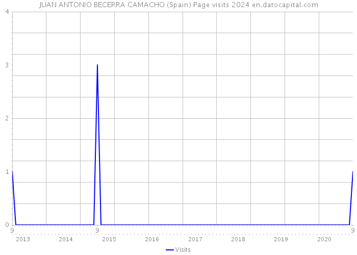 JUAN ANTONIO BECERRA CAMACHO (Spain) Page visits 2024 