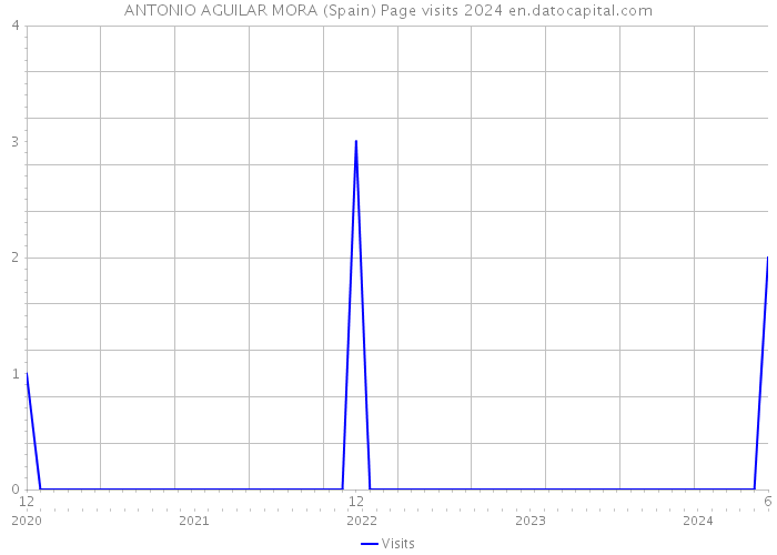ANTONIO AGUILAR MORA (Spain) Page visits 2024 