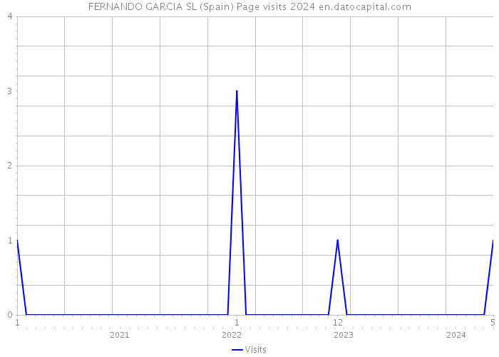 FERNANDO GARCIA SL (Spain) Page visits 2024 