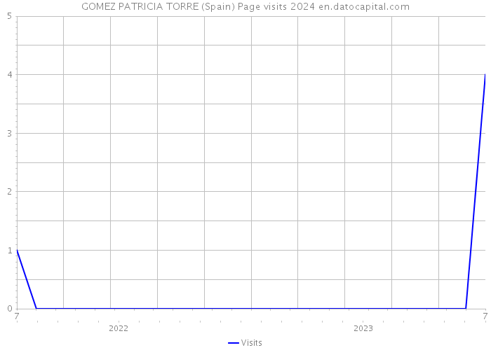 GOMEZ PATRICIA TORRE (Spain) Page visits 2024 