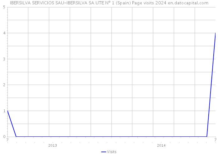 IBERSILVA SERVICIOS SAU-IBERSILVA SA UTE Nº 1 (Spain) Page visits 2024 