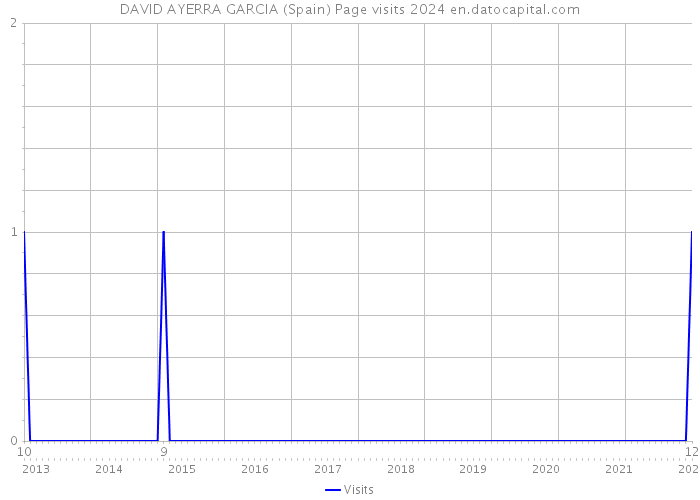 DAVID AYERRA GARCIA (Spain) Page visits 2024 