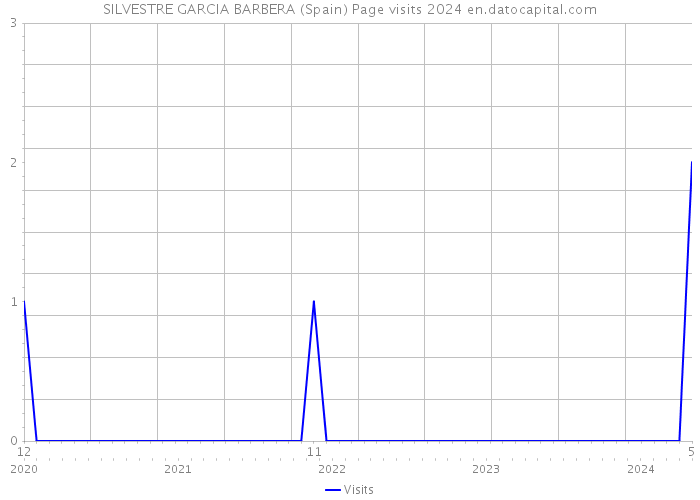 SILVESTRE GARCIA BARBERA (Spain) Page visits 2024 