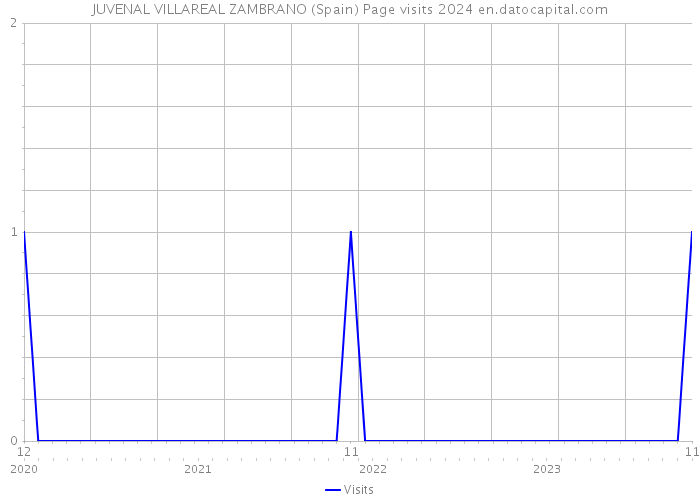JUVENAL VILLAREAL ZAMBRANO (Spain) Page visits 2024 