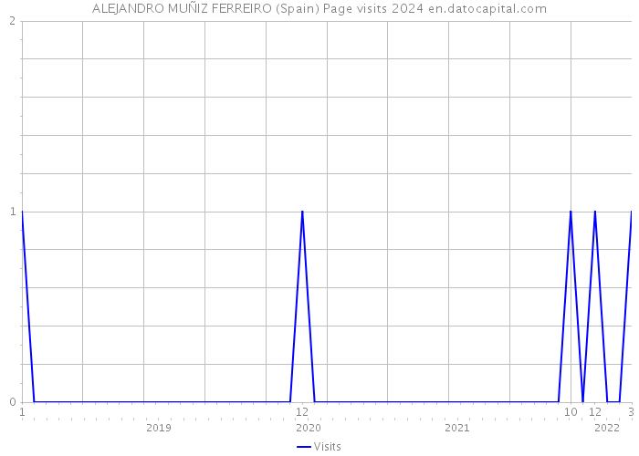 ALEJANDRO MUÑIZ FERREIRO (Spain) Page visits 2024 